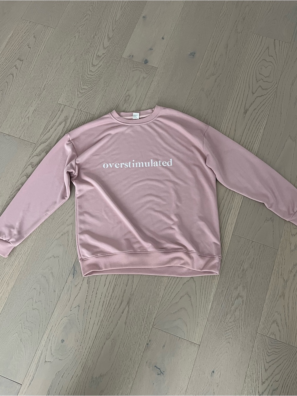 Overstimulated Pink V-Neck Sweater